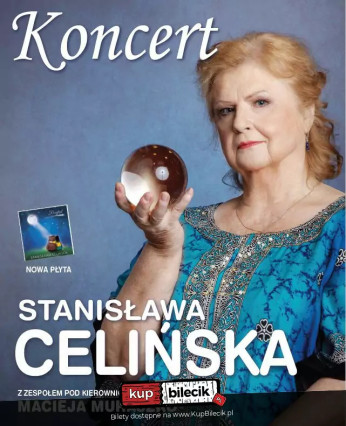 Żory Wydarzenie Koncert Stanisława Celińska Kameralnie z zespołem pod kierownictwem Macieja Muraszko