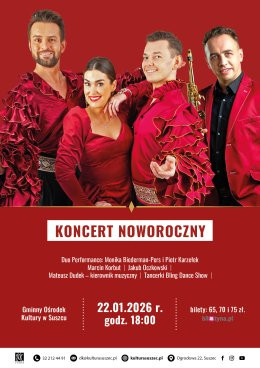 Suszec Wydarzenie Koncert Koncert Noworoczny. Duo Performance