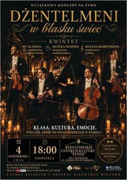 Rydułtowy Wydarzenie Koncert Dżentelmeni w blasku świec
